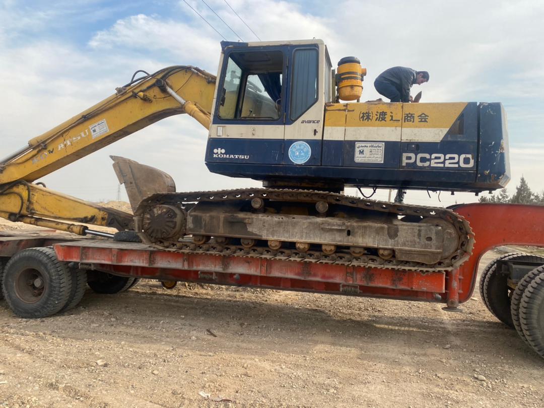 بیل مکانیکی کوماتسو 220 خط5 اروپایی