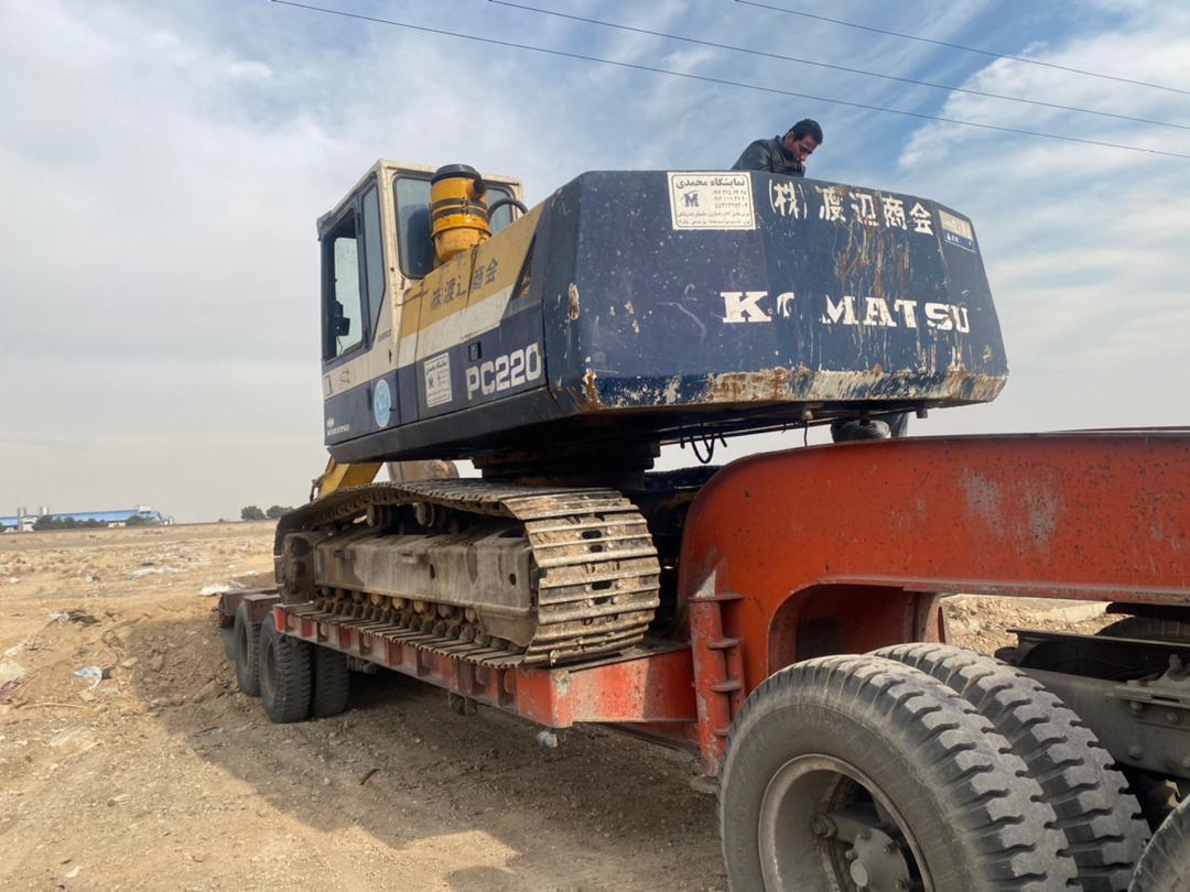 بیل مکانیکی کوماتسو 220 خط5 اروپایی